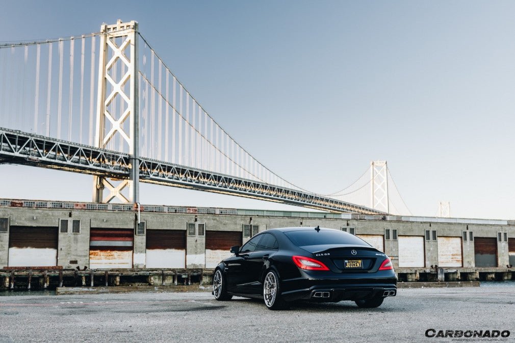 2011 - 2015 Mercedes Benz CLS400 CLS500 CLS63 AMG W218 RT Style Rear Diffuser