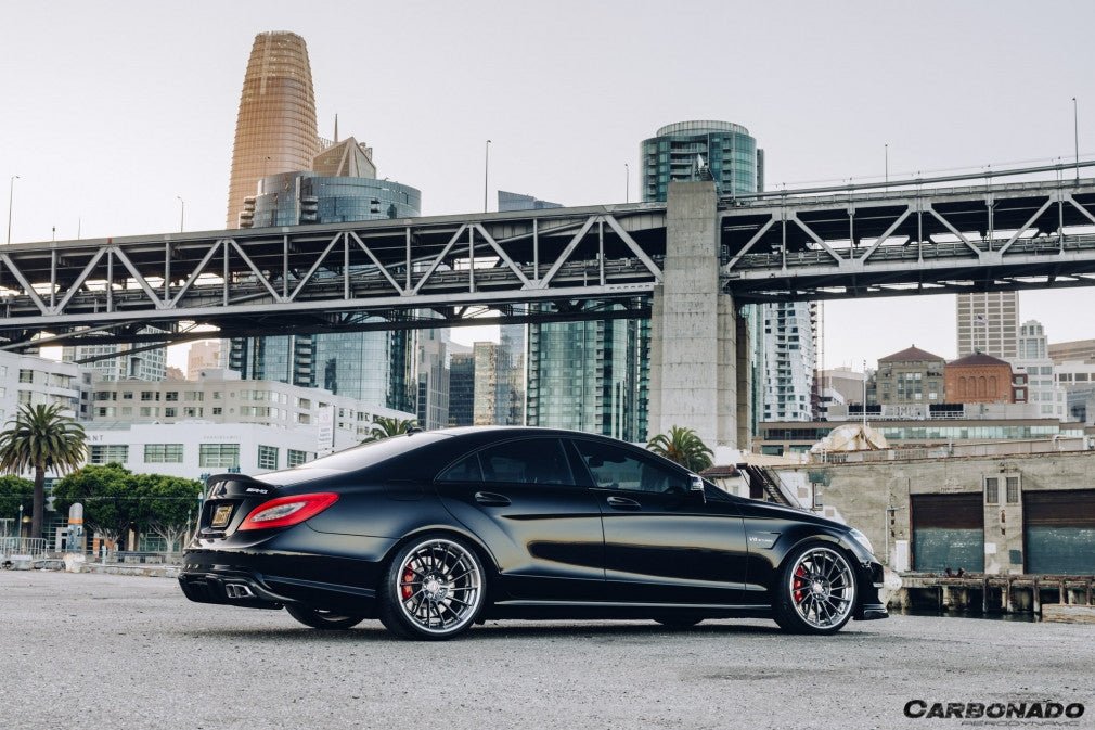 2011 - 2015 Mercedes Benz CLS400 CLS500 CLS63 AMG W218 RT Style Rear Diffuser
