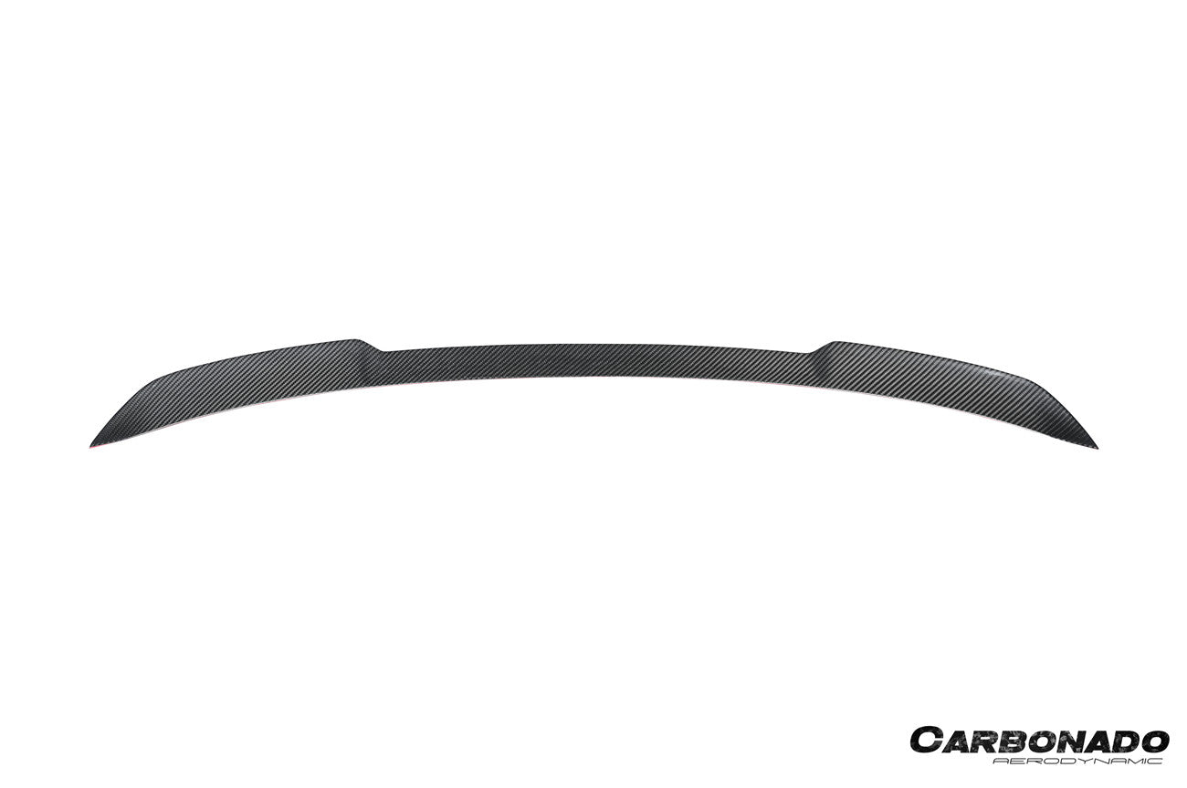 Porsche Cayenne 9Y0 9YB Coupe KT Style Dry Carbon Fiber Trunk Spoiler 2018-2025