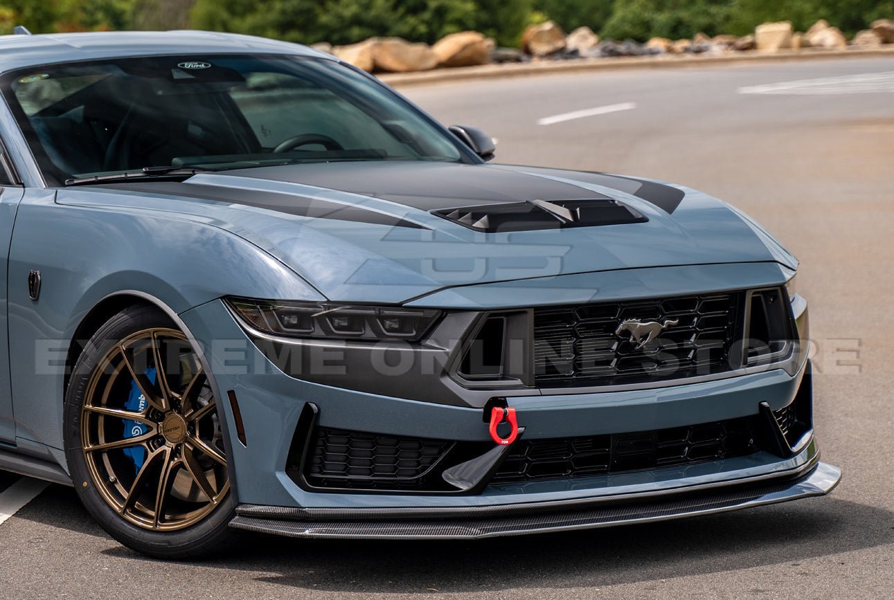 Ford Mustang S650 Dark Horse Carbon Fiber Front Lip Splitter Handling Package 2024-Up