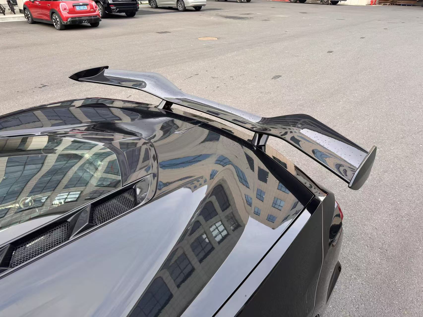 2020-2025 Corvette C8 Stingray Z06 Style DRY Carbon Fiber Trunk Spoiler Wing - Carbonado