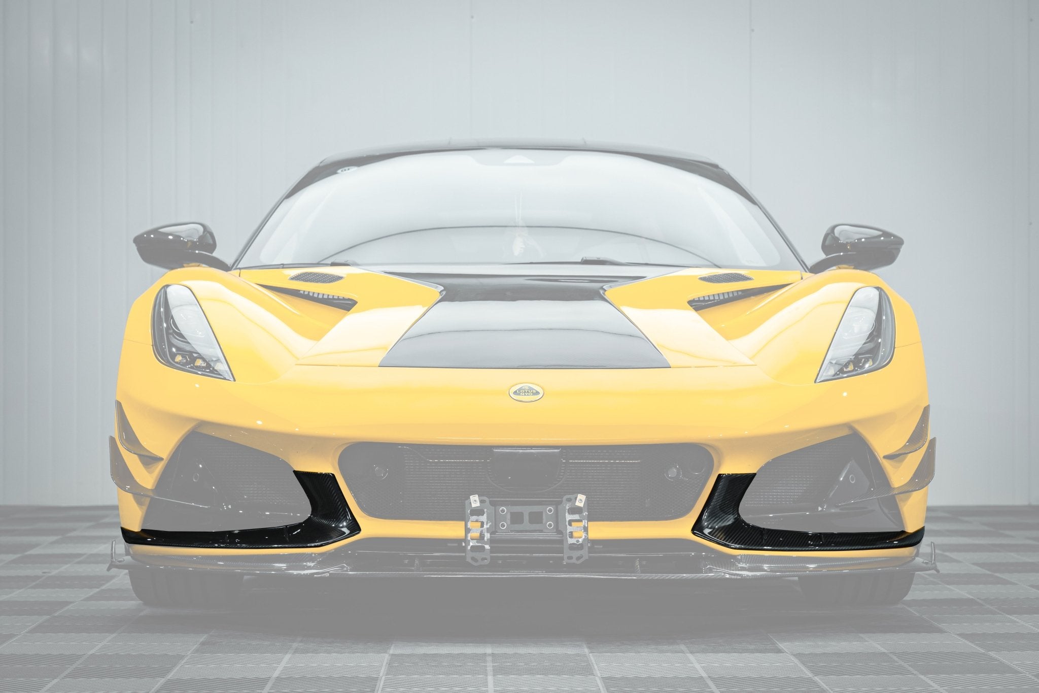2021-2024 Lotus Emira NYO MNK Style Dry Carbon Fiber Front Bumper Side Splitter - Carbonado