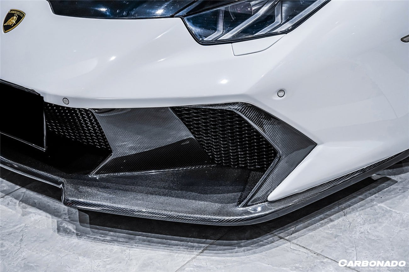 2015 - 2025 Lamborghini Huracan LP610 & LP580 & EVO & Tecnica VRS Style Front Bumper