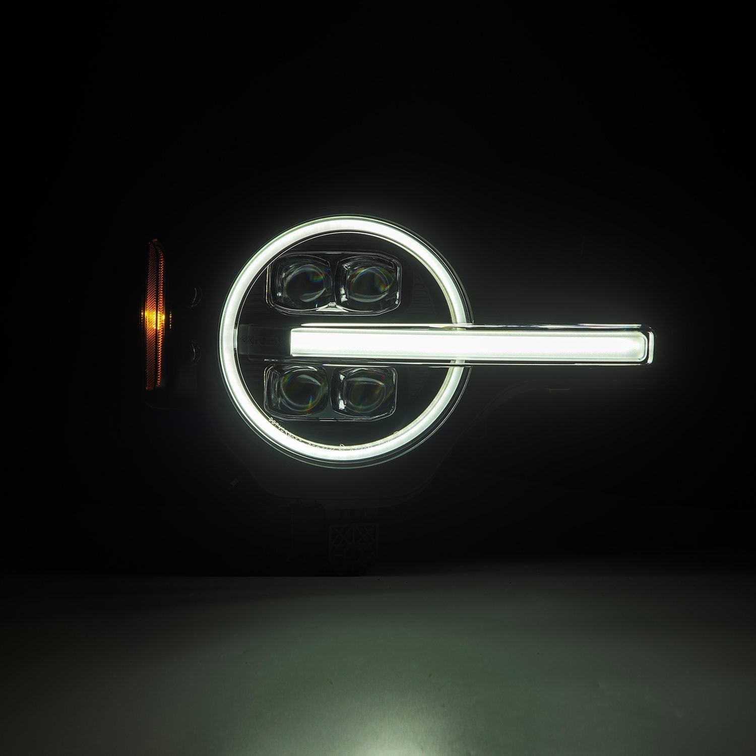 21-25 Ford Bronco / 22-25 Bronco Raptor NOVA-Series LED Projector Headlights Black | AlphaRex