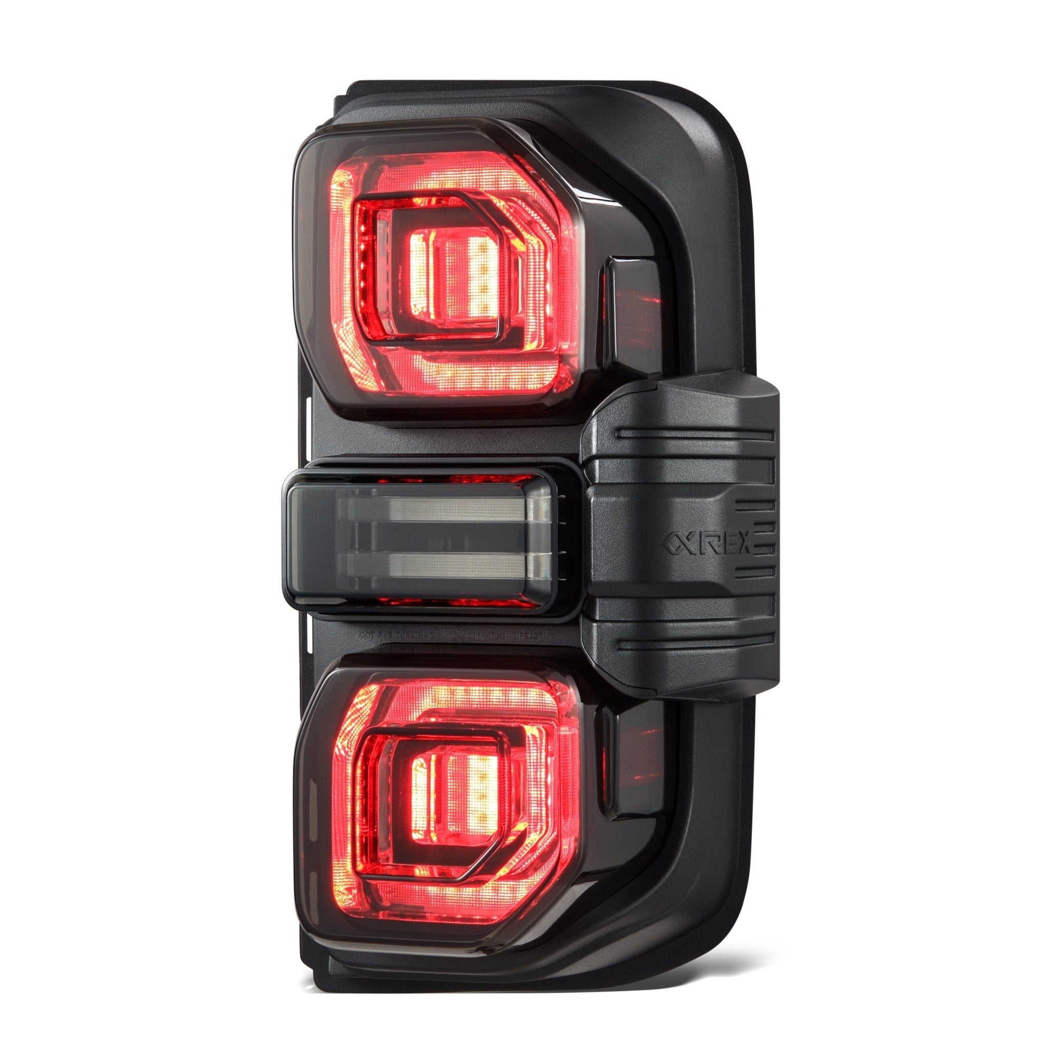 21-25 Ford Bronco NOVA-Series Prismatic LED Tail Lights Alpha-Black | AlphaRex