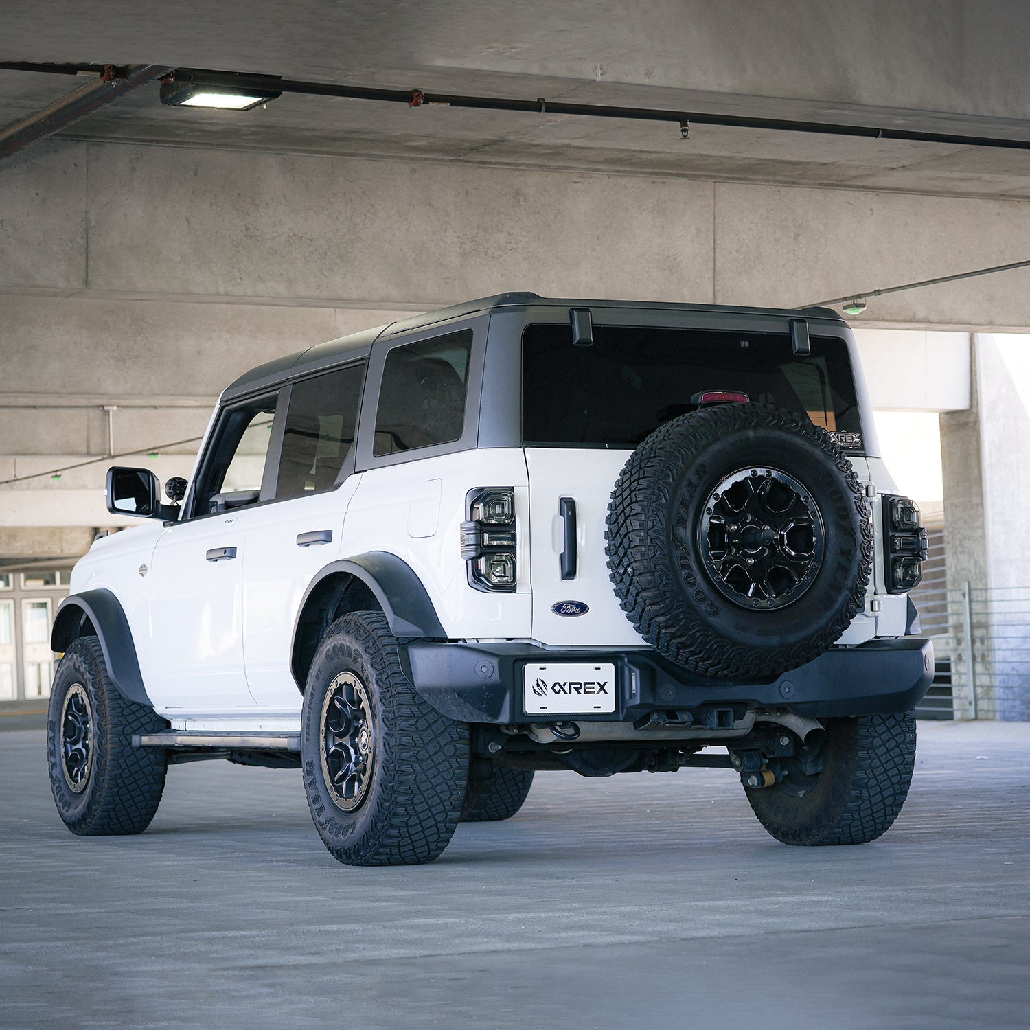 21-25 Ford Bronco NOVA-Series Prismatic LED Tail Lights Black | AlphaRex