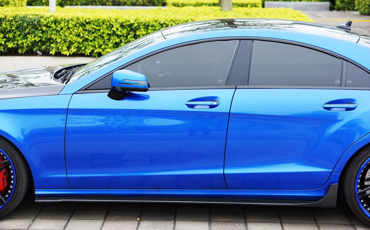 2011 - 2017 Mercedes Benz CLS Class W218 DP Style Side Skirts