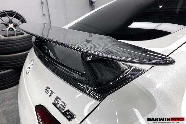 2019-2024 Mercedes Benz AMG GT63 S GT50 4Door Coupe X290 Carbon Fiber Trunk Spoiler