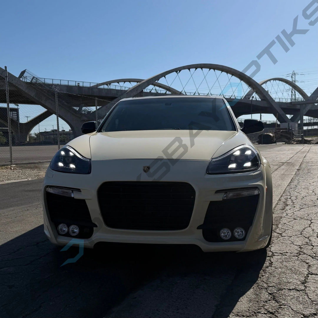 Porsche 957 Cayenne Facelift Style LED Headlights 2007–2010