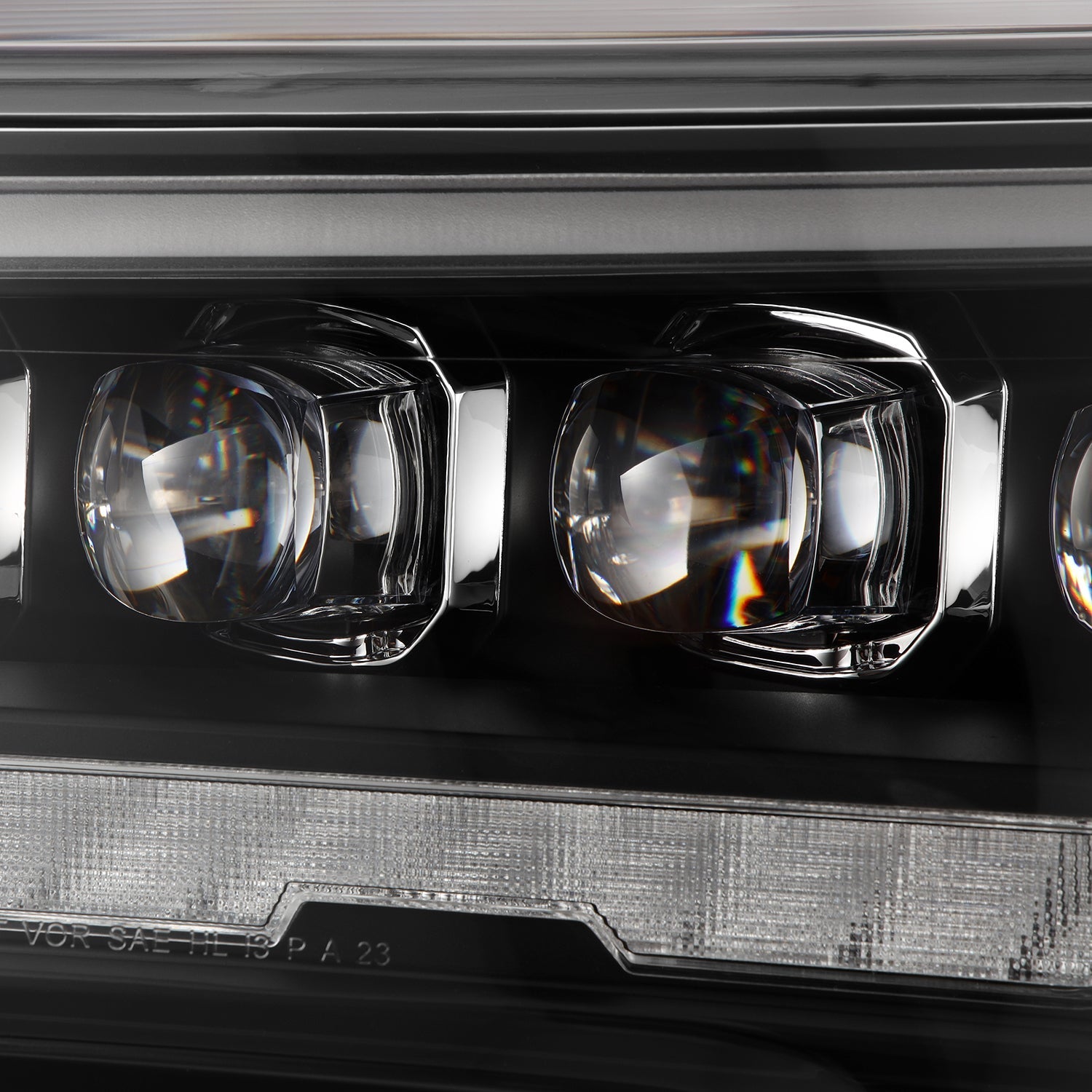 22-25 Toyota Tundra/Sequoia NOVA-Series LED Projector Headlights Black | AlphaRex