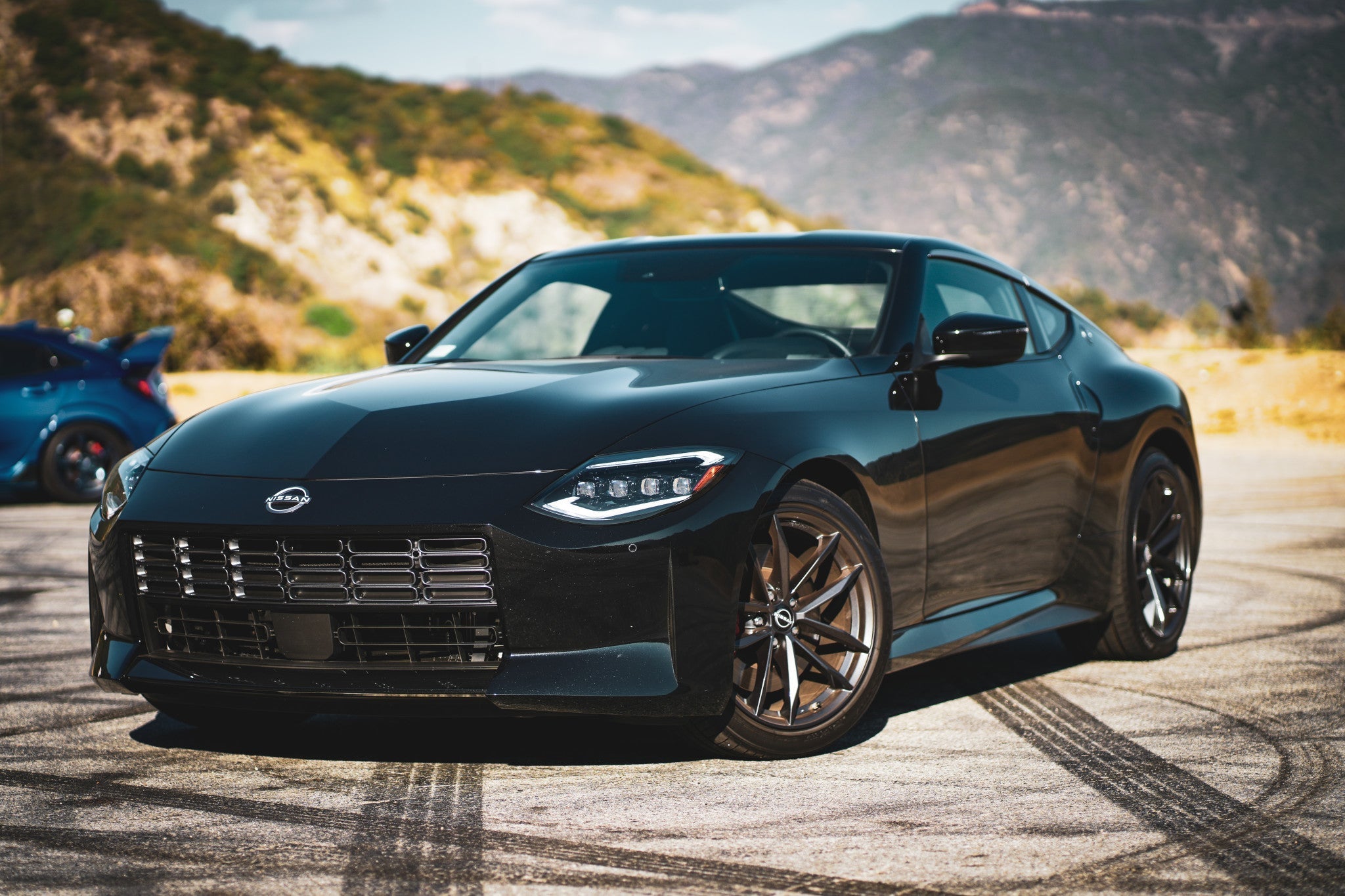 23-25 Nissan Z NOVA-Series LED Projector Headlights Black | AlphaRex