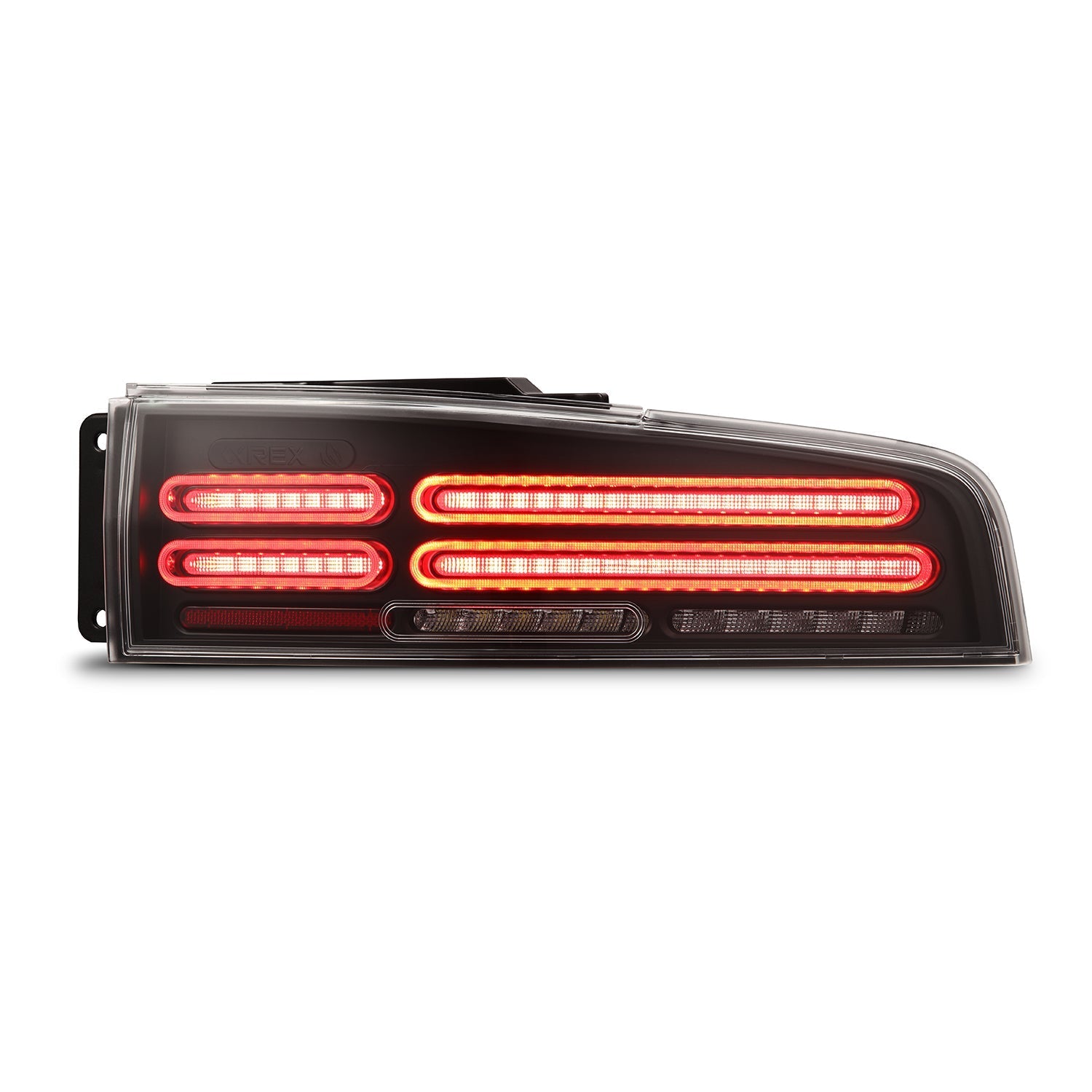23-25 Nissan Z Quad-Loop Style NOVA-Series Prismatic LED Tail Lights Black | AlphaRex