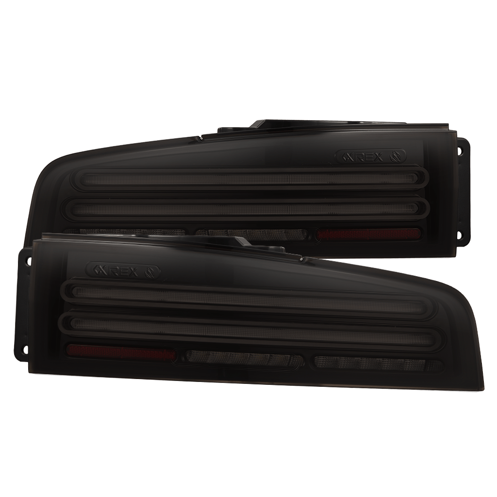 23-25 Nissan Z Twin-Loop Style NOVA-Series Prismatic LED Tail Lights Alpha-Black | AlphaRex