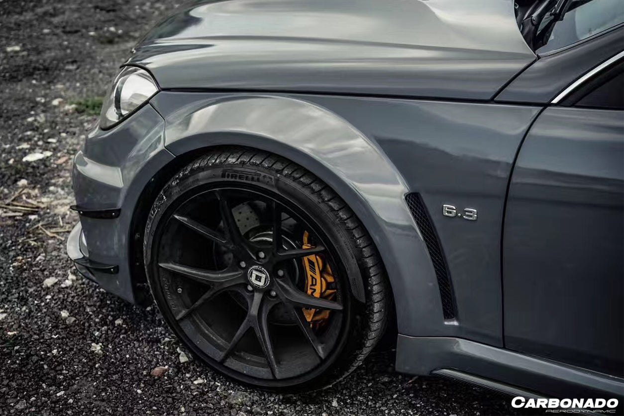 2012 - 2014 Mercedes Benz W204 C Class Coupe BKSS Style Wide Full Body Kit