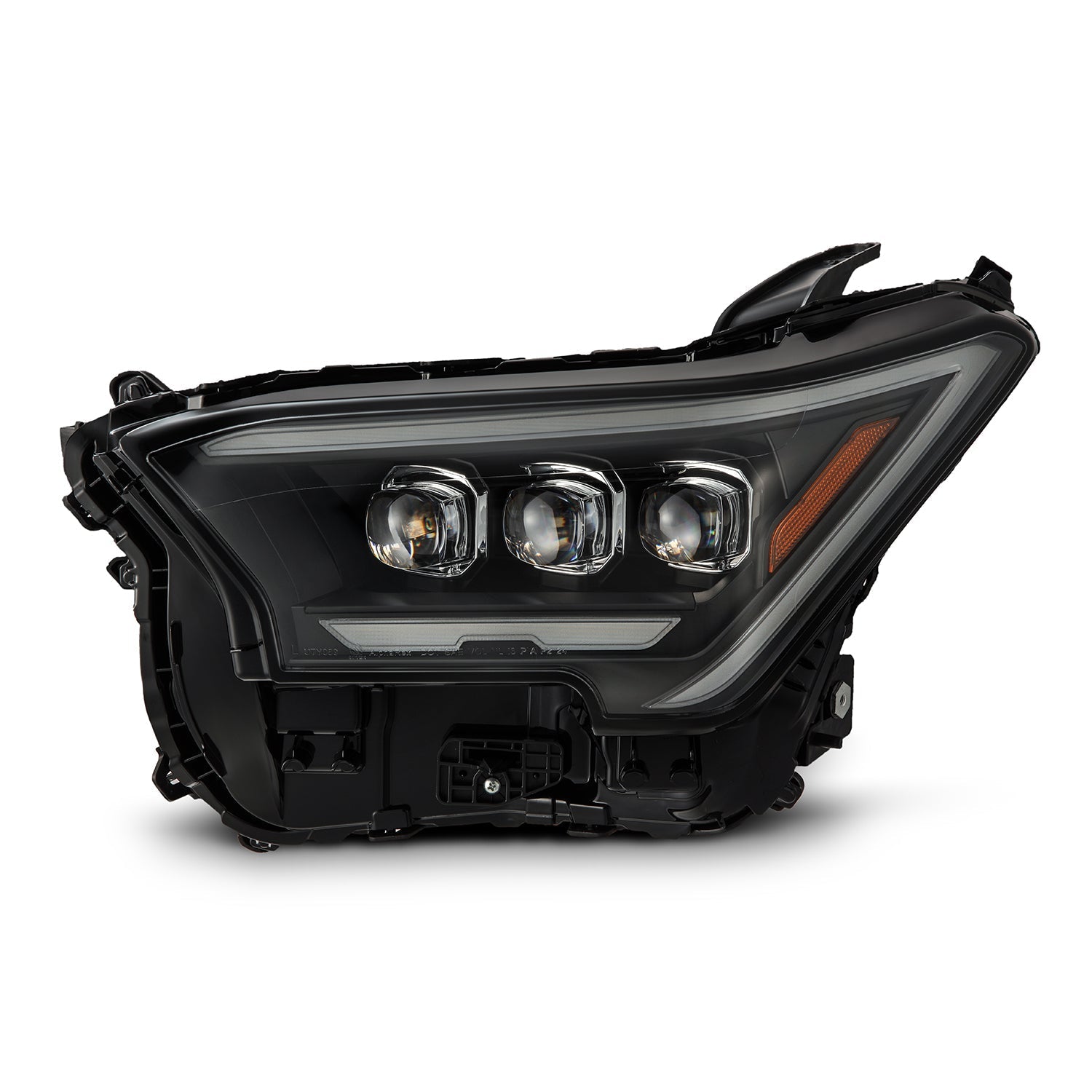 24-25 Toyota Tacoma / 25-up 4Runner NOVA-Series LED Projector Headlights Black | AlphaRex