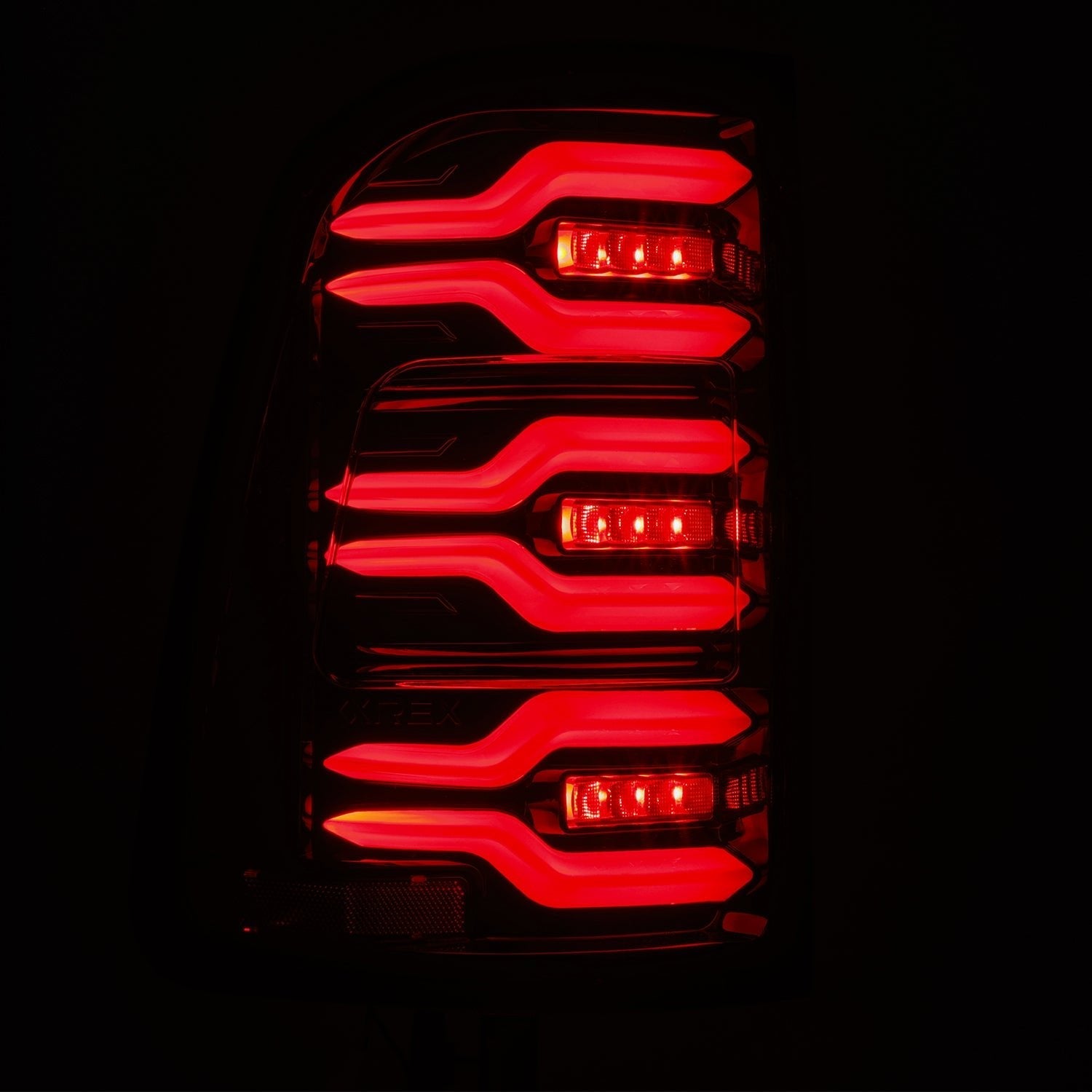 25 Ram 1500 LUXX-Series LED Tail Lights Alpha-Black | AlphaRex