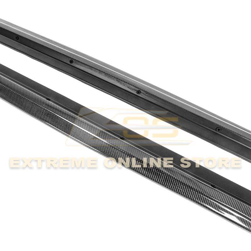 2014-19 Cadillac CTS Carbon Fiber Front Splitter & Side Skirts - Extreme Online Store