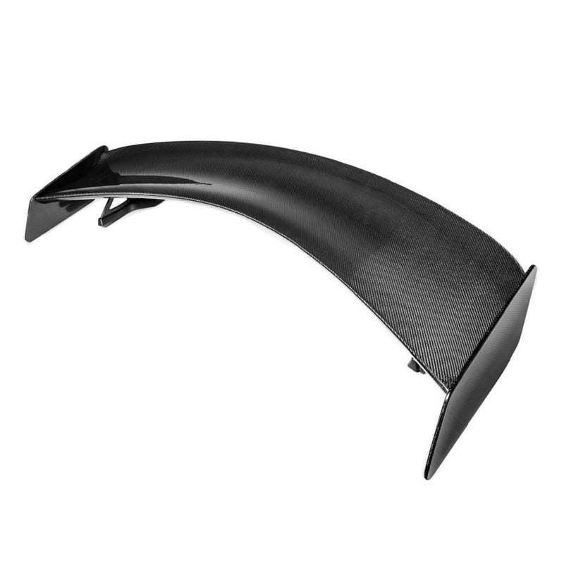 Ford Mustang S550 GT500 Track Pack Style Dry Carbon Fiber Rear High Wing Spoiler 2015-2023