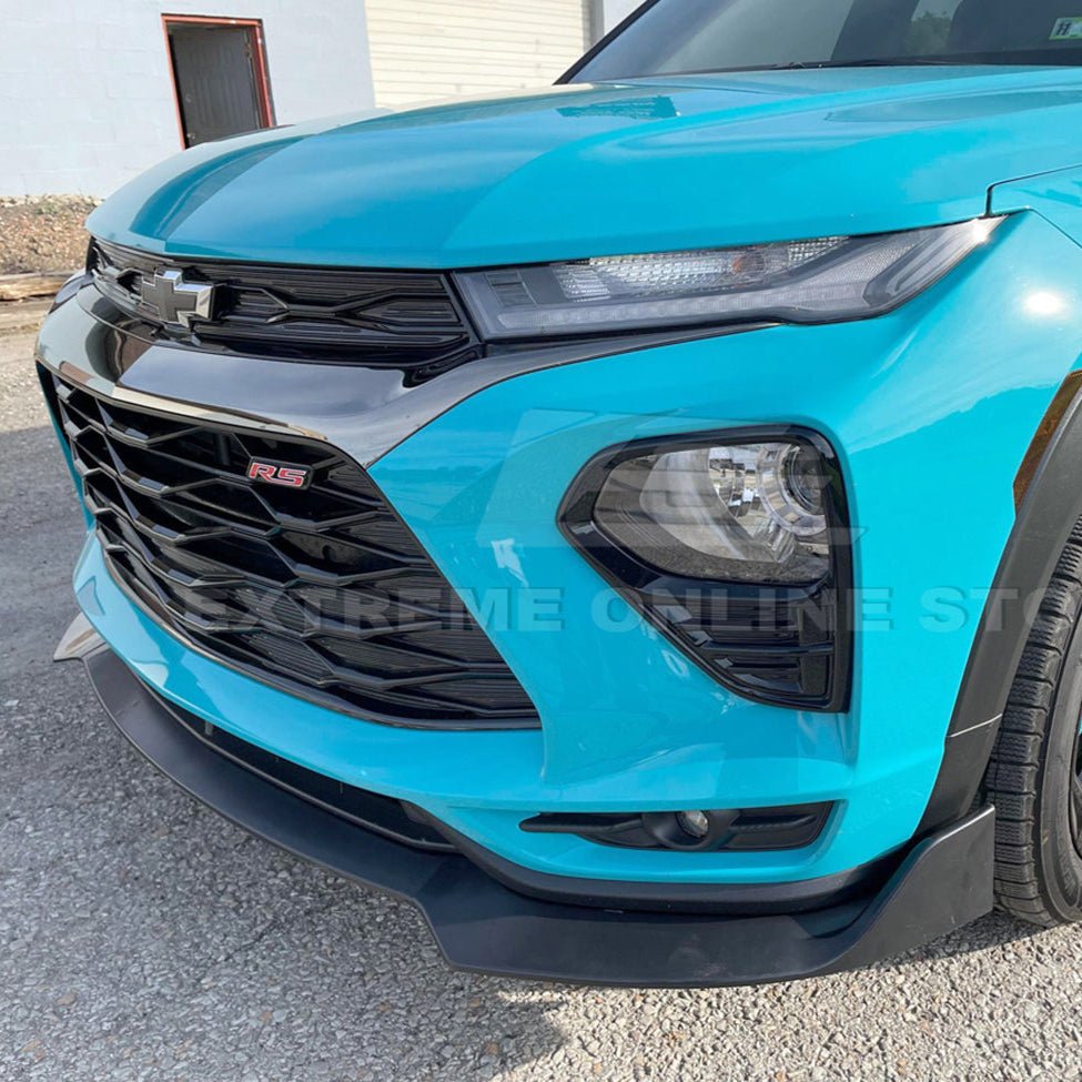 Chevrolet Trailblazer RS Performance Style Gloss Black / Matte Black Front Lip Splitter 2021-2023
