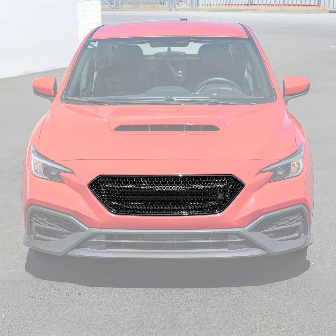 Subaru WRX VB JDM Chargespeed Style Gloss Black Front Grille Vent Cover 2022-Up