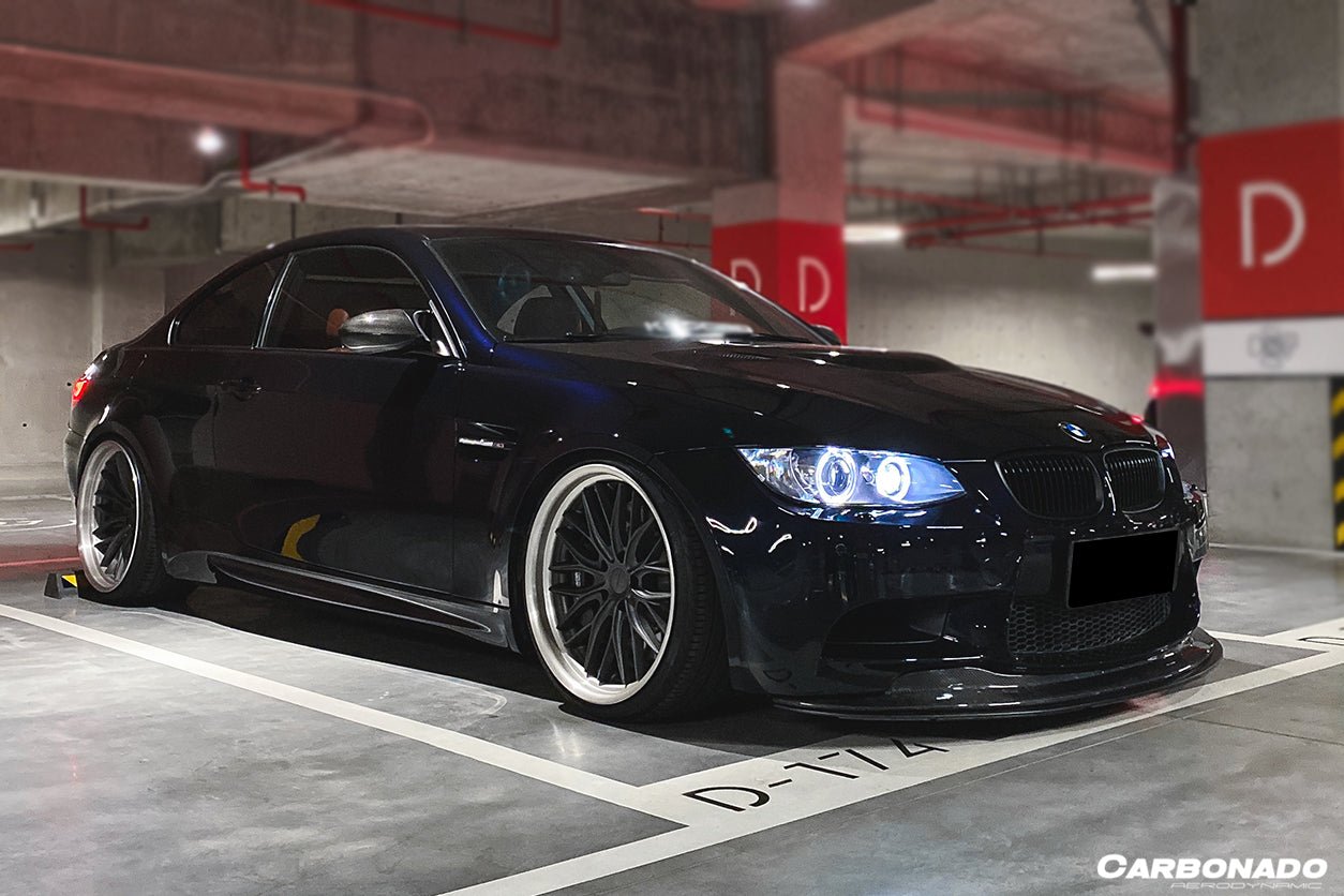 2008-2012 BMW M3 E90 E92 E93 GTSII Style Carbon Fiber Front Lip