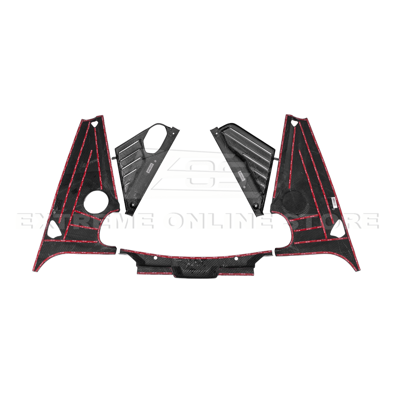 Corvette C8 Carbon Flash Engine Bay Trim Appearance Panel Cover 2020-Up