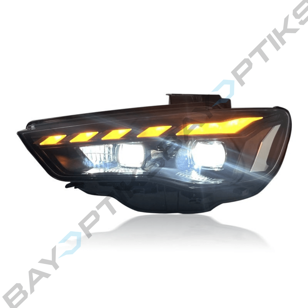 Audi A3 8V LED Headlights with Daytime Running Lights 2013-2016