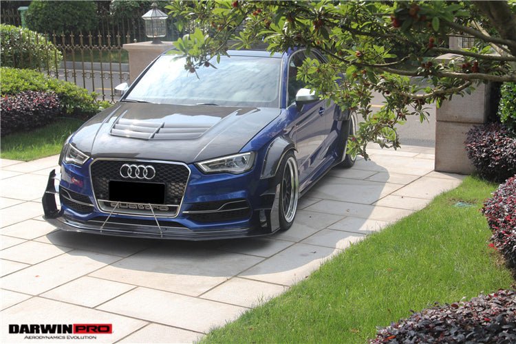 2013 - 2016 Audi S3/ A3 Sline Sedan BKSS Style Wide Fender Flare