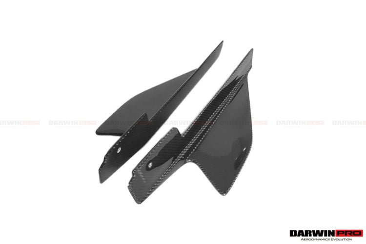 2010 - 2015 Ferrari 458 Coupe/Spyder Speciale Style Carbon Fiber Side Skirts Canards