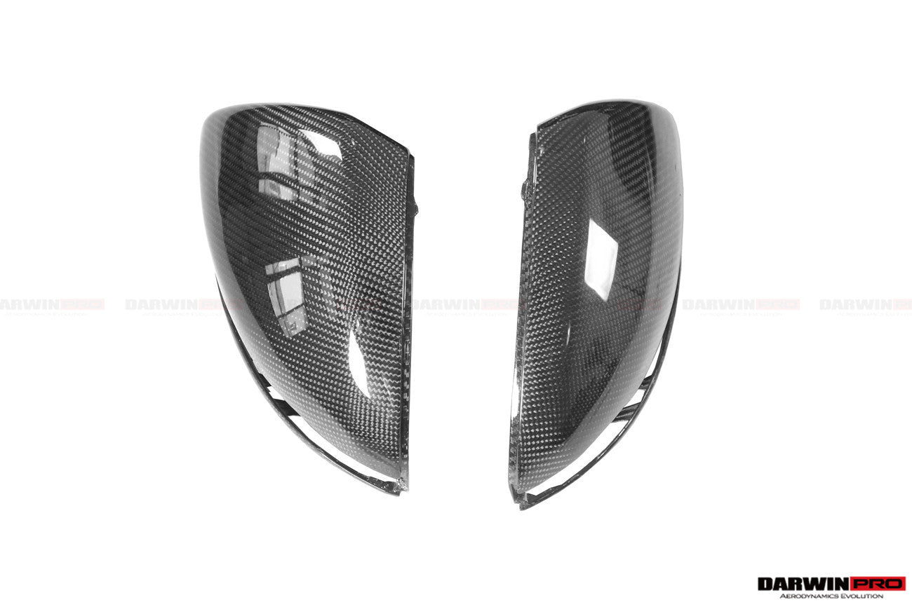 2014 - 2021 Mercedes Benz C-Class W205/ S-Class W222 C217/ E-Class W213 2/4 Door Dry Carbon Fiber Mirror Housing Replacement