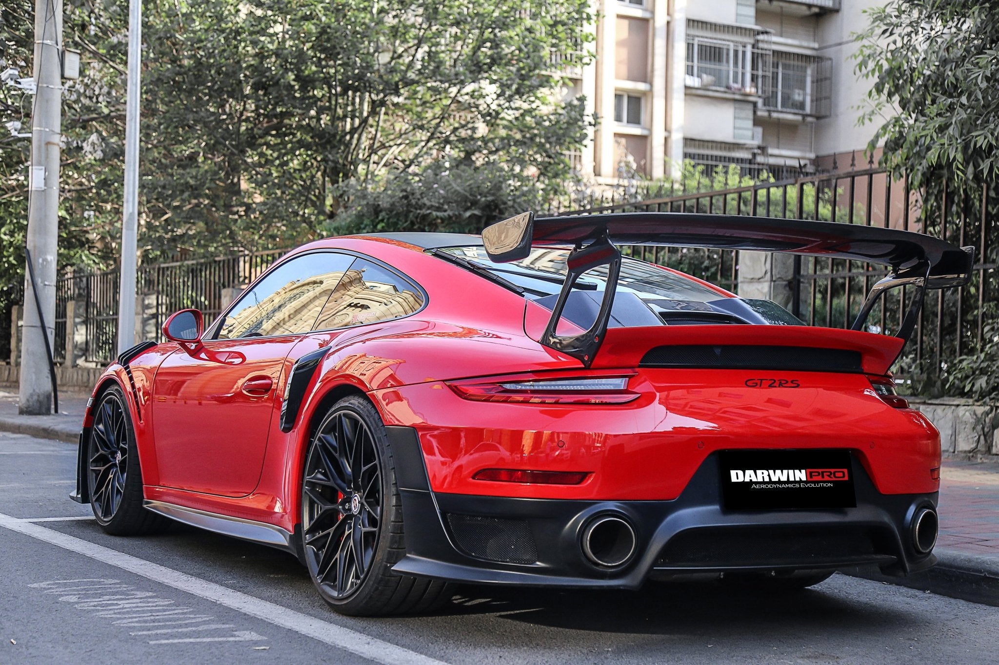 2016 - 2019 Porsche 911 991.2 Carrera S GT2RS-Style GT2RS Carbon Fiber Side Skirts