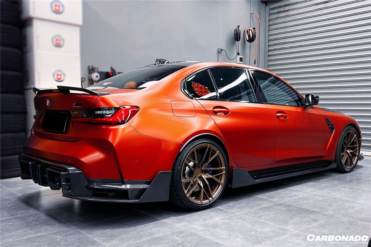 2021-2025 BMW M3 G80 G20 VRS Style Carbon Fiber Trunk Spoiler