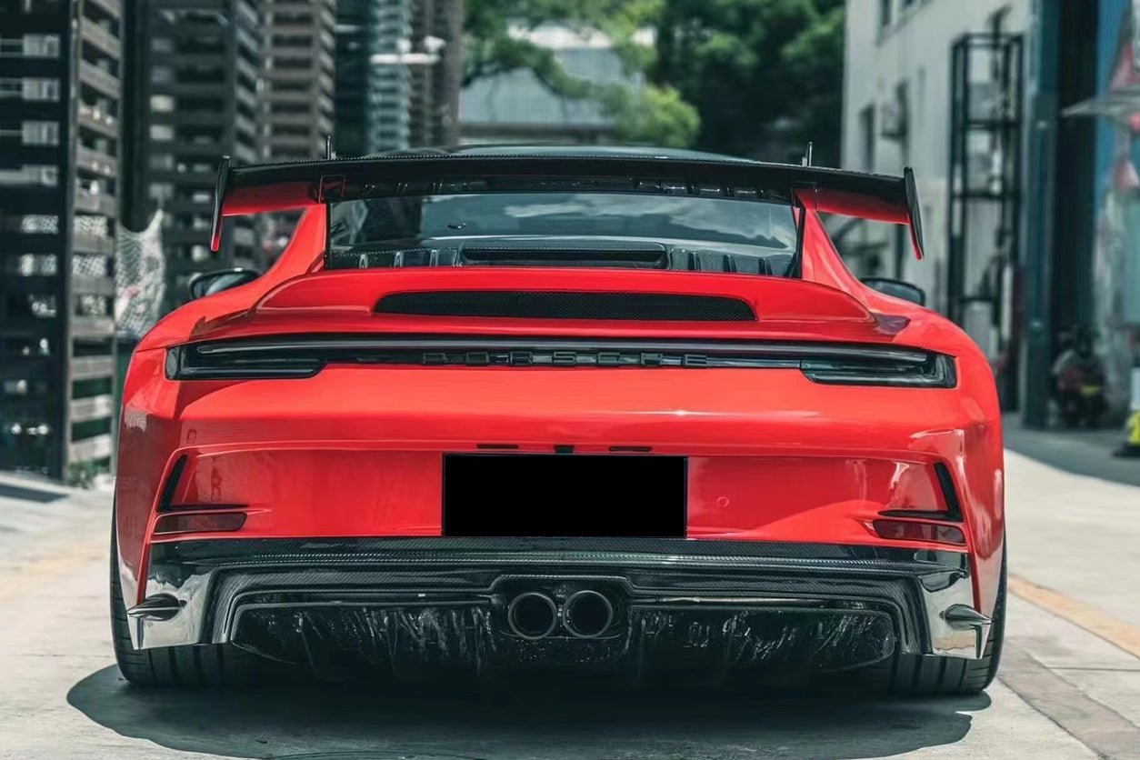 2019 - 2024 Porsche 911 992 Carrera & S & 4 & 4S & Targa & Cabriolet GT3 Style Rear Bumper