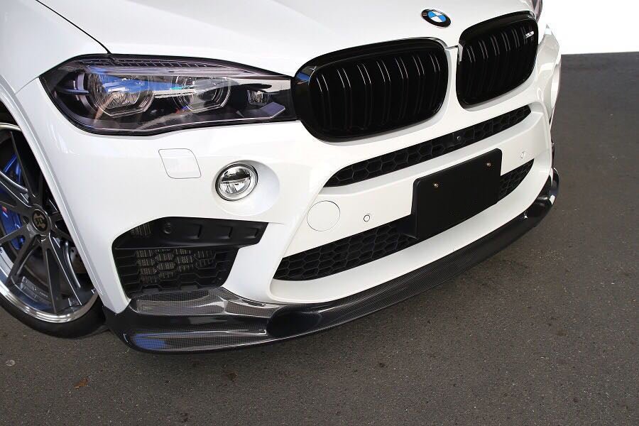 2014-2018 BMW X5M/X6M 3D Style Carbon Fiber Front Lip