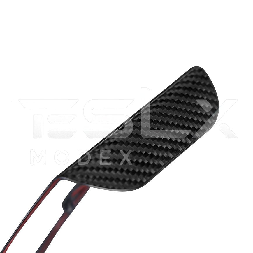 Tesla Model 3 Highland / Model Y Carbon Fiber Interior Water Cup Frame 2024-Up