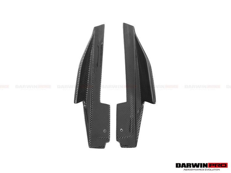2010 - 2015 Ferrari 458 Coupe/Spyder Speciale Style Carbon Fiber Side Skirts Canards
