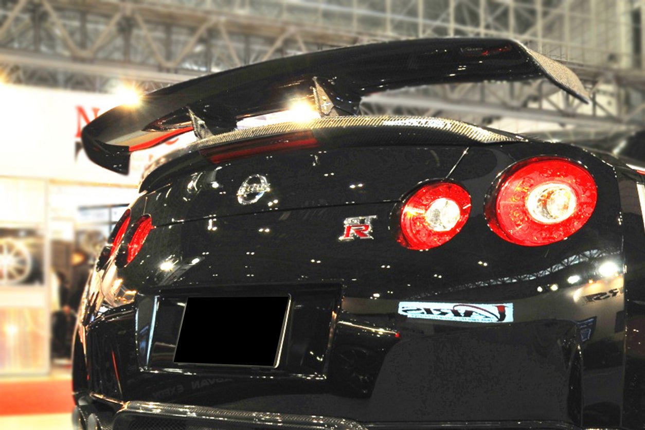 2008 - 2022 Nissan GTR R35 CBA/DBA/EBA VA-II Style Trunk Spoiler