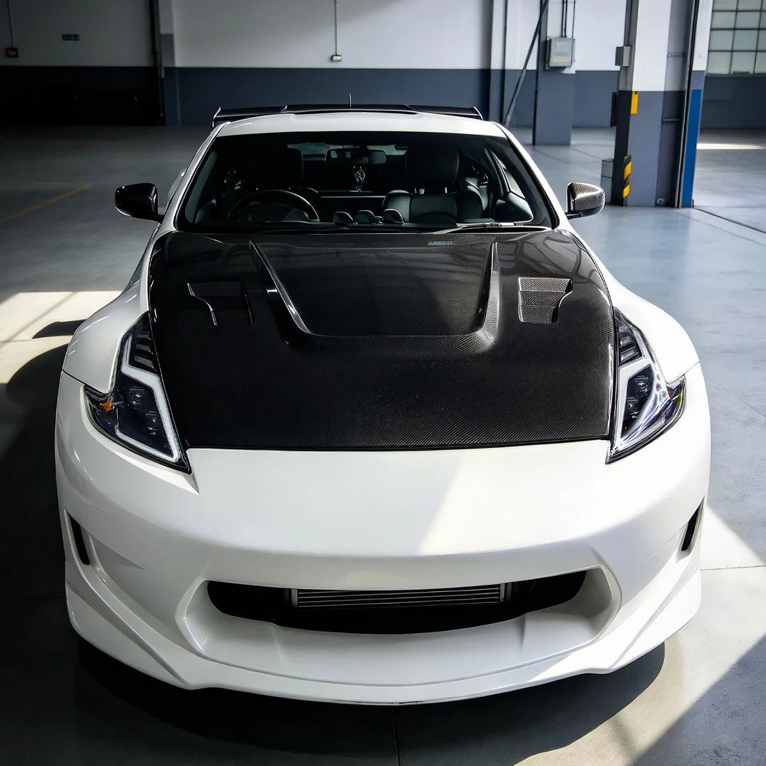 Nissan 370Z Fairlady Z Z34 Full LED Headlights with Startup Animation DRL 2008-2020