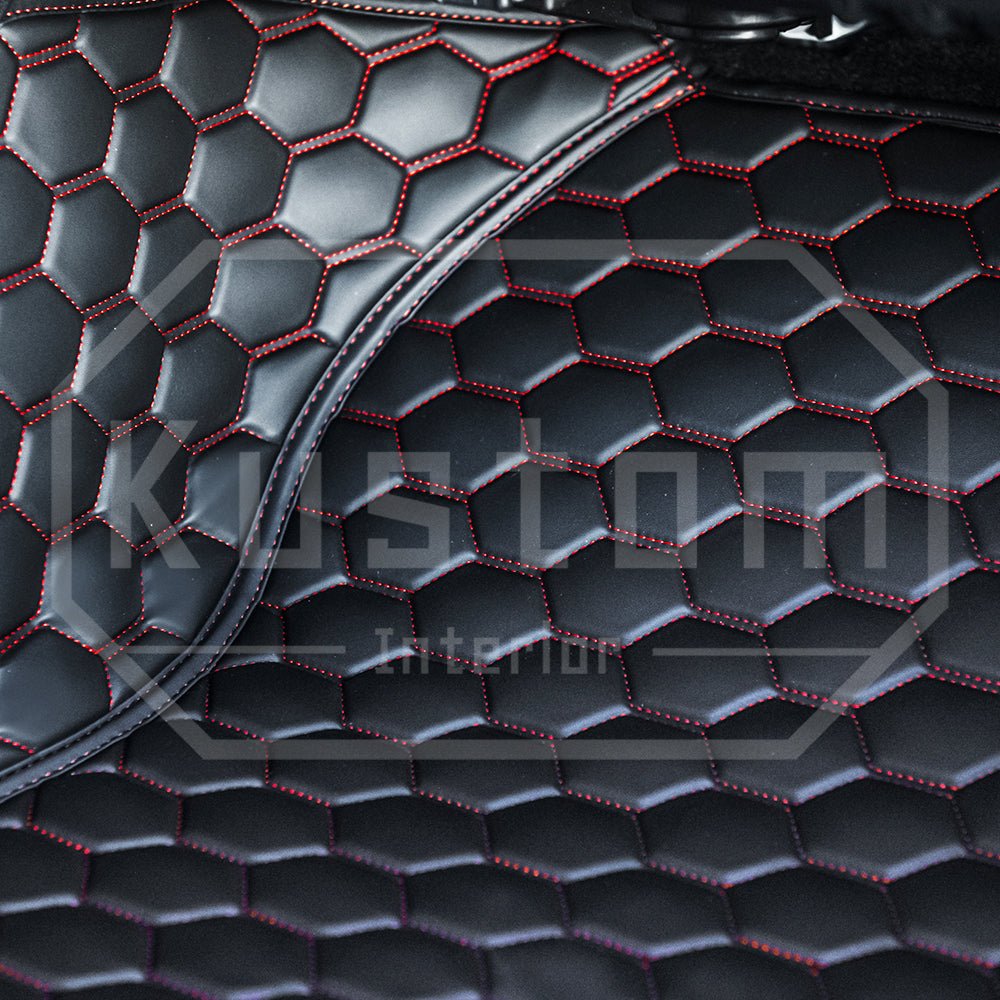 2022-2025 Toyota GR86 / Subaru BRZ Honeycomb Leather Floor Mat Liners