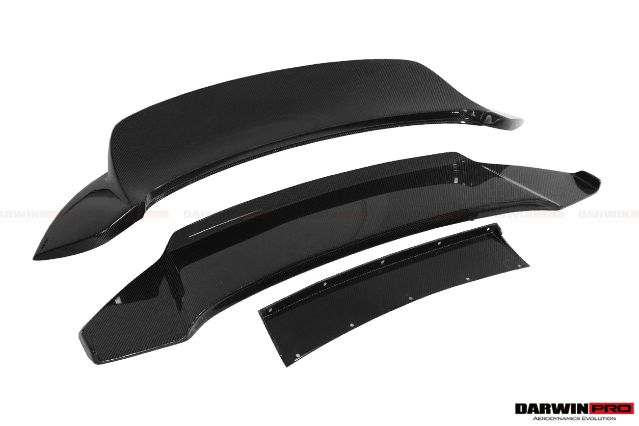 2019 - 2023 Porsche 911 992 Carrera S & 4 & 4S BKSSII Style Trunk Wing