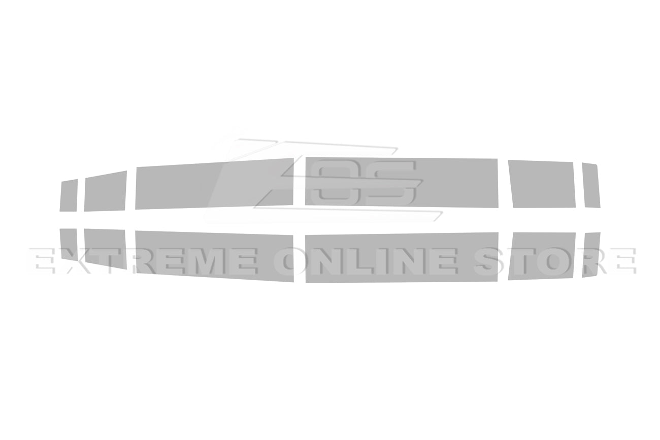Ford Mustang S650 GT Rally Style Top Racing Stripe Vinyl Decal 2024-Up