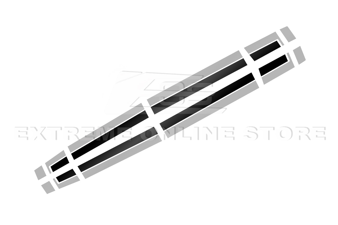 Ford Mustang S650 GT Rally Style Top Racing Stripe Vinyl Decal 2024-Up
