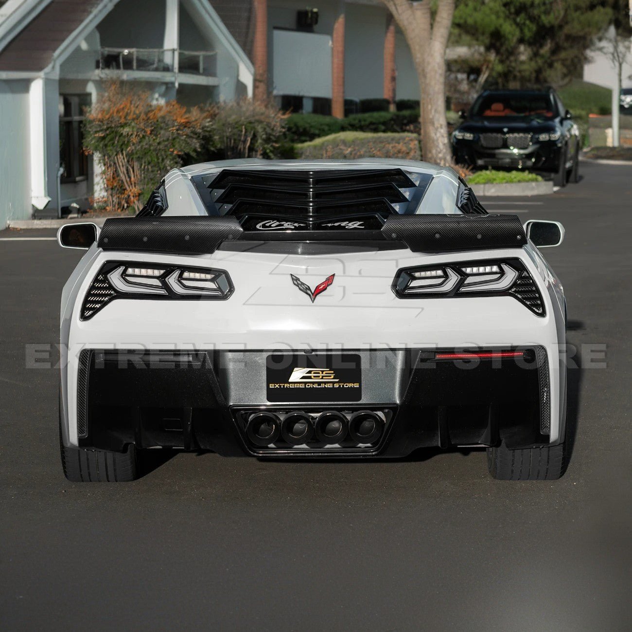 Chevrolet Corvette C7 GM Factory Style Smoke Clear Lens Rear Taillight 2014-2019