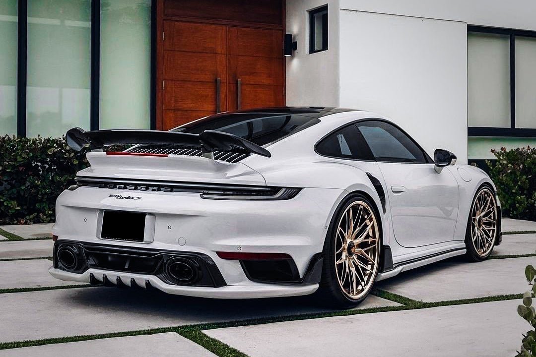 2020 - 2023 Porsche 911 992 TurboS TA Style Rear Lip