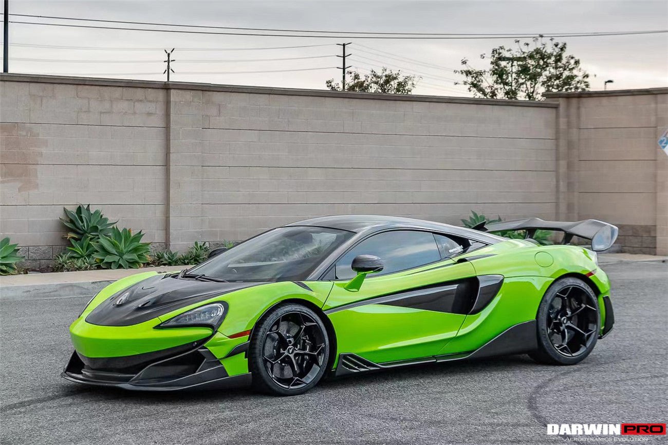 2015 - 2021 McLaren 600lt 540C 570S BKSS Style Cabon Fiber Side Skirts Under Board