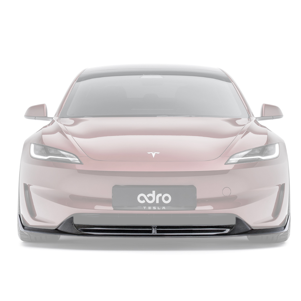 Adro Tesla Model 3 Highland Performance Carbon Fiber Front Lip (2024+)