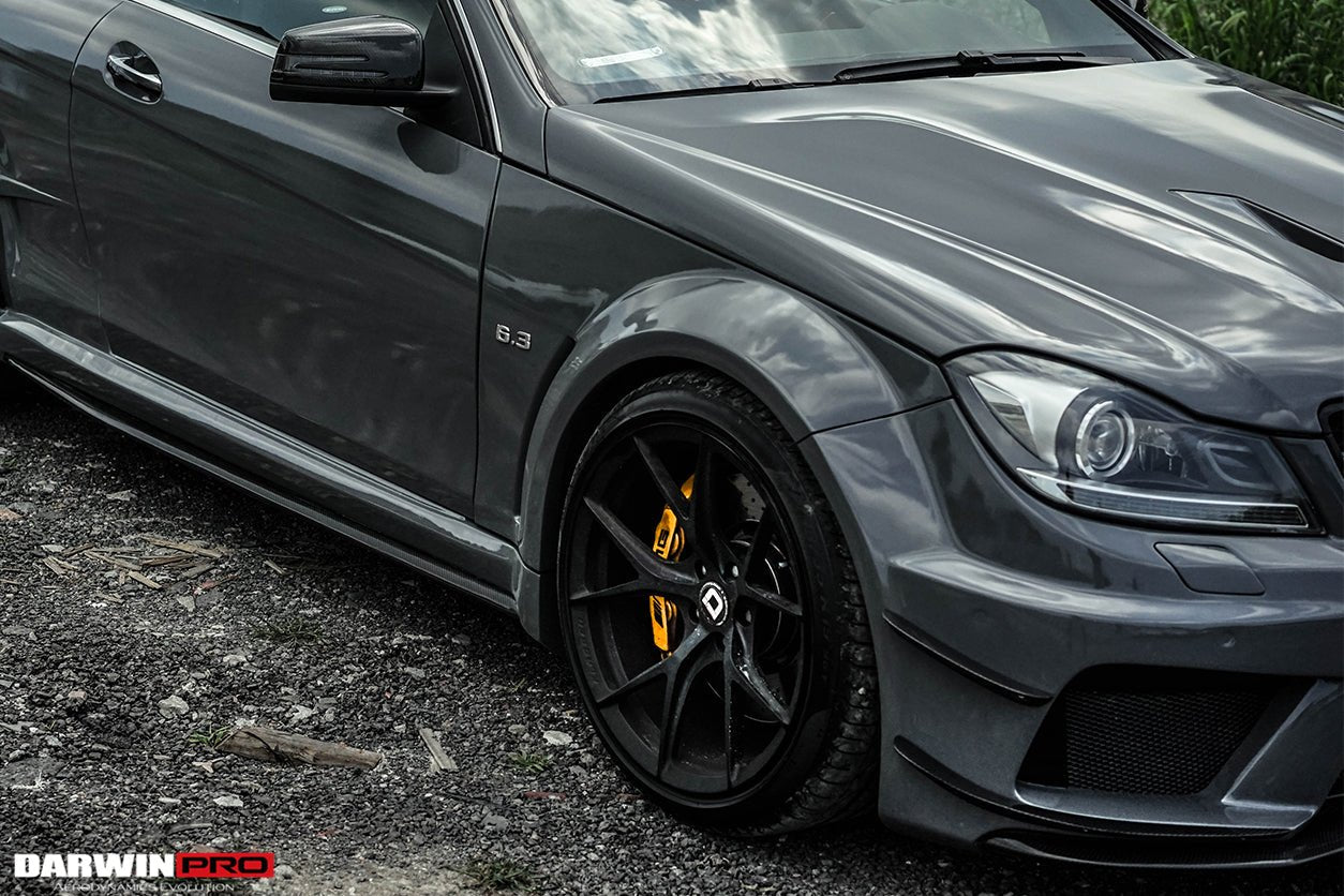 2012 - 2014 Mercedes Benz W204 C Class Coupe BKSS Style Wide Full Body Kit