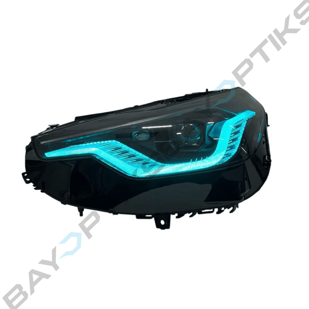 BMW G42 2 Series Black Shadow RGB DRL LED Headlights 2022-2026
