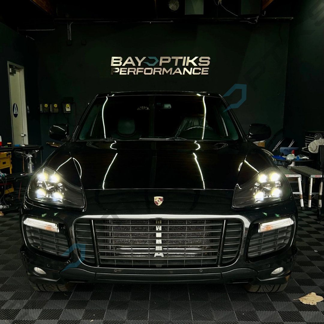 Porsche 957 Cayenne Facelift Style LED Headlights 2007–2010