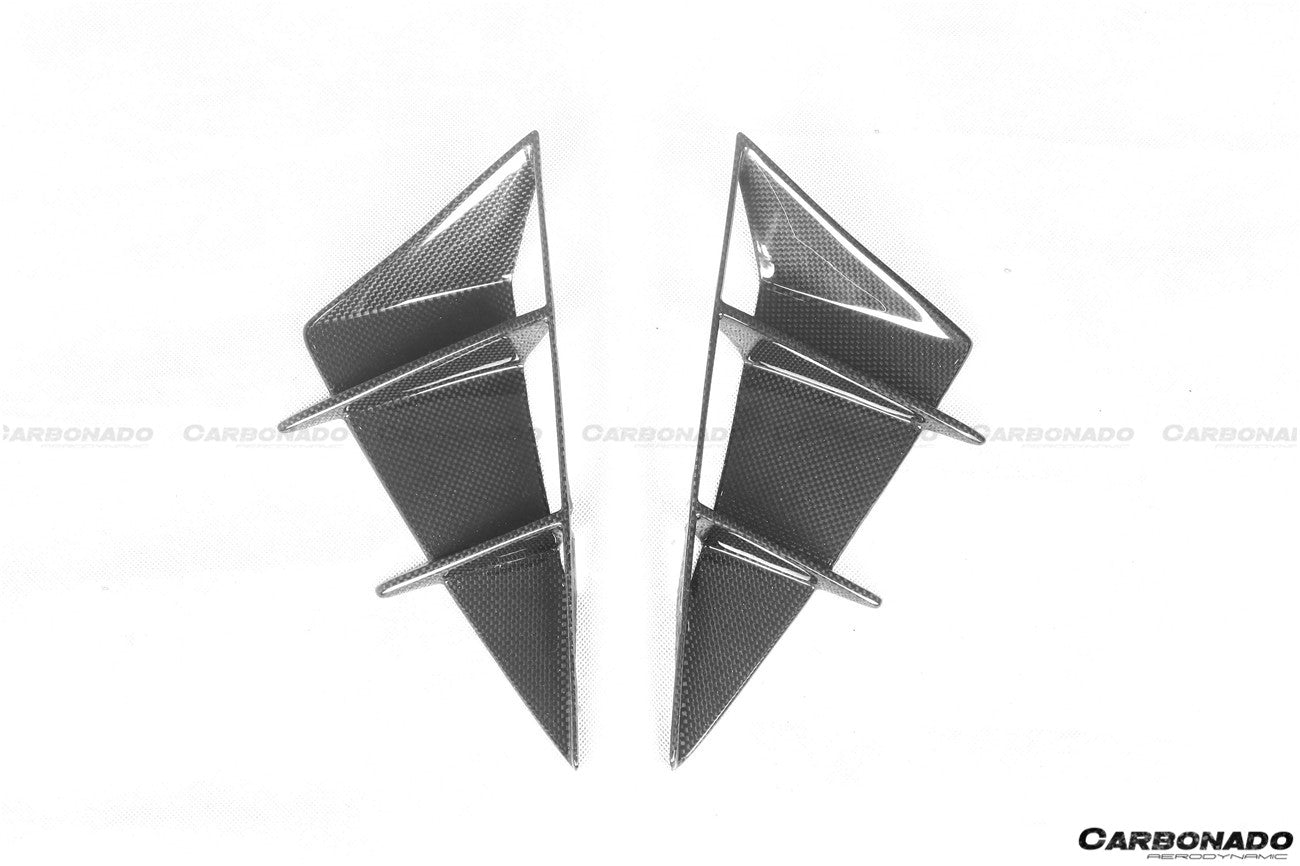 2018 - 2025 Ferrari 812 Superfast & GTS MSY Style Rear Bumper Vents